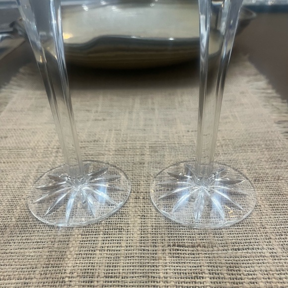 Crystal Candlesticks - Picture 2 of 4